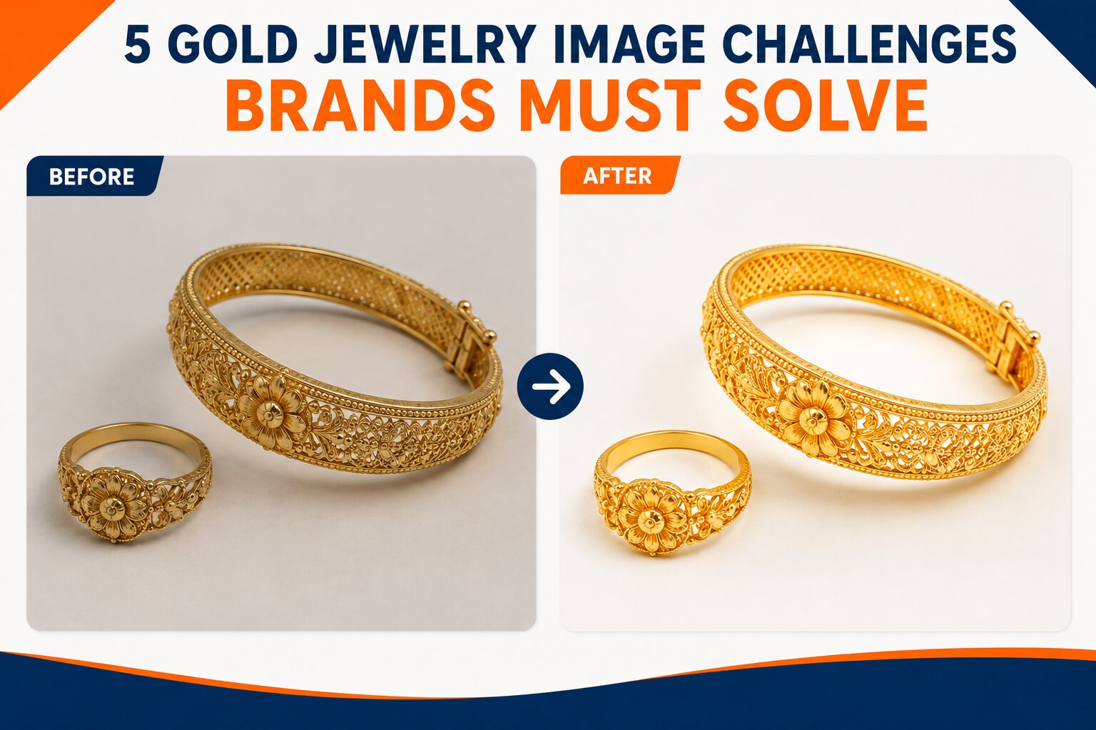 5 Gold Jewelry Image Challenges Brands Must Solve