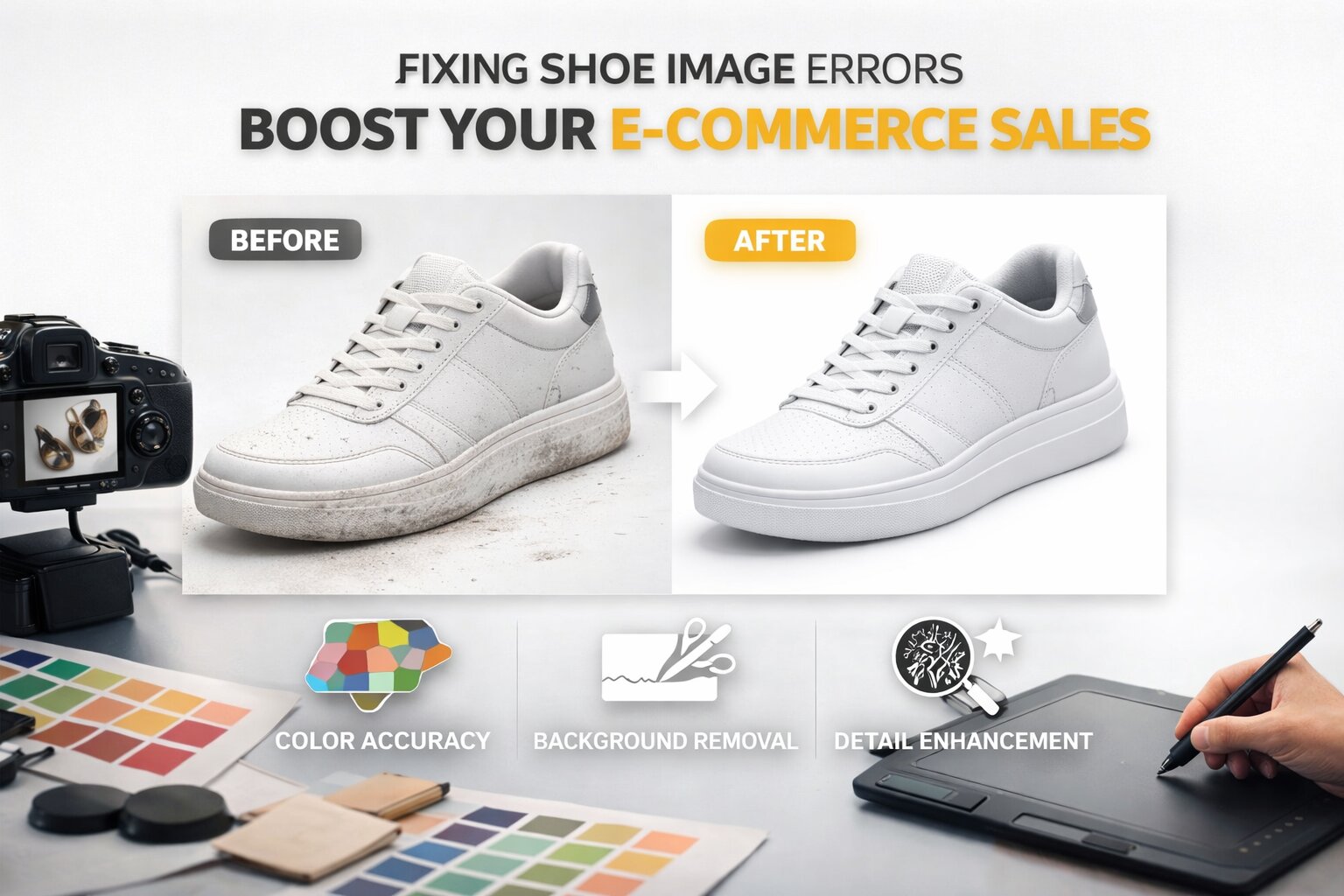 6 Shoe Image Errors That Hurt E-Commerce Sales