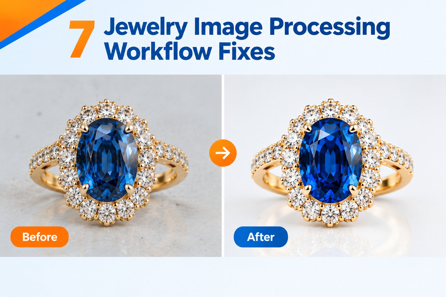 7 Jewelry Image Processing Workflow Fixes