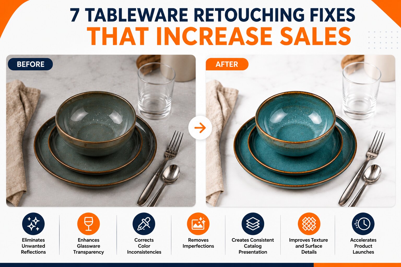 7 Tableware Retouching Fixes That Increase Sales
